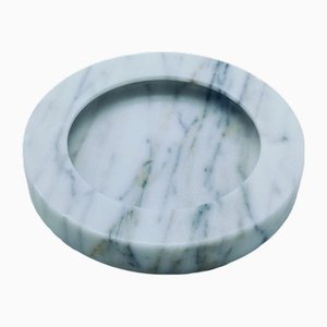 White Carrara Marble Centerpiece from Up & Up, 1970s-YUW-2016818