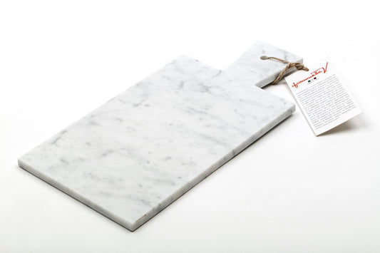 White Carrara Marble Chopping Board