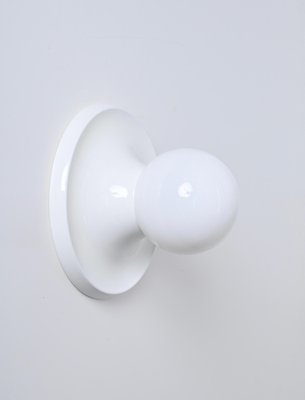 White Ceiling Lamp attributed to Castiglioni for Flos, Italy, 1970s-JDR-1750906