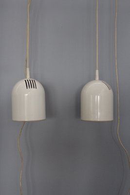 White Ceiling Lamps, 1970s, Set of 2-HZ-639378