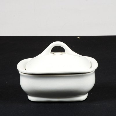 White Ceramic Box or Soap Holder by S.C. Richard-RAQ-1784754