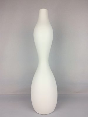 White Ceramic Vase, 1990-YBU-942166