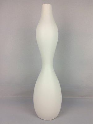 White Ceramic Vase, 1990-YBU-942166