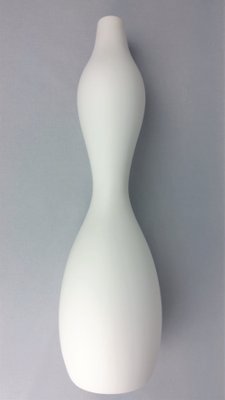 White Ceramic Vase, 1990-YBU-942166