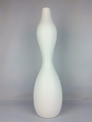 White Ceramic Vase, 1990-YBU-942166