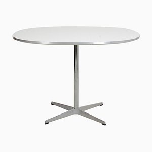 White Circular Table by Piet Hein for Fritz Hansen, 2000s-MTD-1400251