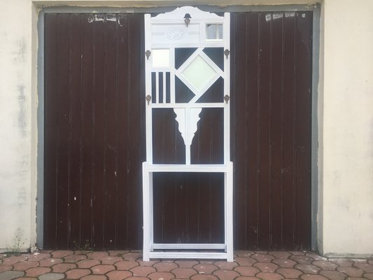 White Coat Rack, 1940s-WQQ-654306