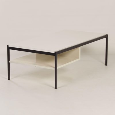 White Coffee Table 3651 by Coen De Vries for Gispen, 1960s-ZT-1393548