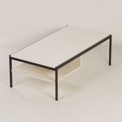 White Coffee Table 3651 by Coen De Vries for Gispen, 1960s-ZT-1393548