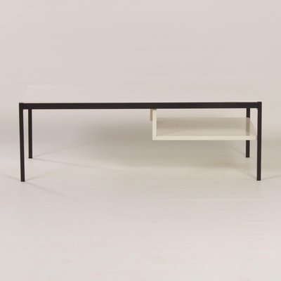 White Coffee Table 3651 by Coen De Vries for Gispen, 1960s-ZT-1393548