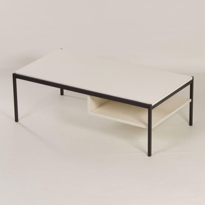 White Coffee Table 3651 by Coen De Vries for Gispen, 1960s-ZT-1393548