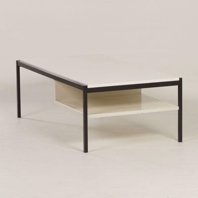 White Coffee Table 3651 by Coen De Vries for Gispen, 1960s-ZT-1393548