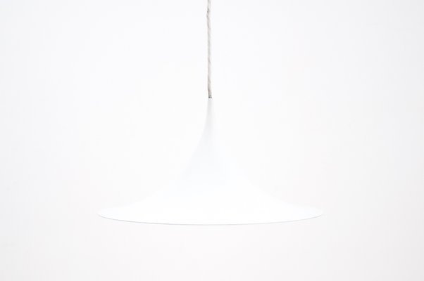 White Danish Pendant Lamp, 1960s-BXB-1146028