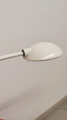 White Desk Lamp by C. Zaffaroni, Italy, 1980s-AKW-2019729