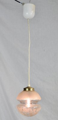 White Diabolo Ceiling Lamp, 1970s-ROJ-655218