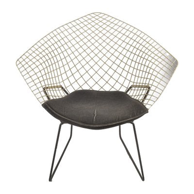 White Diamond Chair attributed to Harry Bertoia for Knoll-XMR-982655