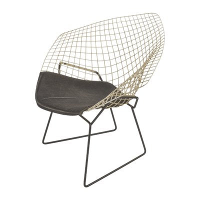 White Diamond Chair attributed to Harry Bertoia for Knoll-XMR-982655