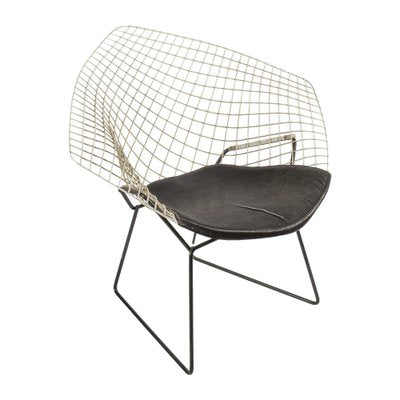 White Diamond Chair attributed to Harry Bertoia for Knoll-XMR-982655