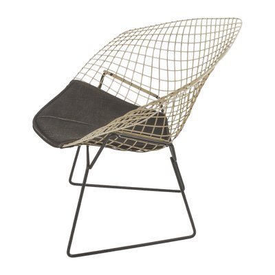 White Diamond Chair attributed to Harry Bertoia for Knoll-XMR-982655