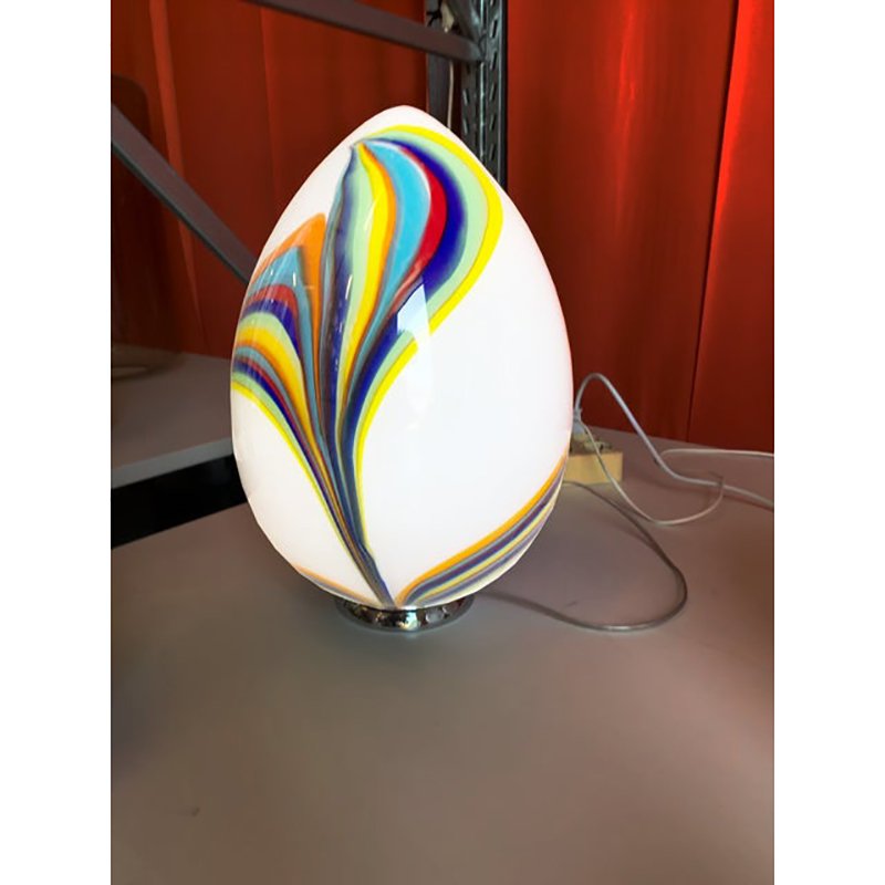 White Egg Lamp by Simoeng