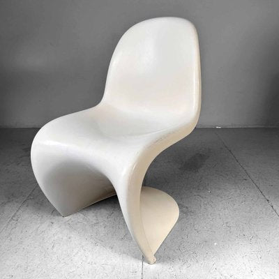 White Fehlbaum Chair by Verner Panton for Herman Miller, 1979-DWL-1702634