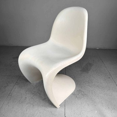 White Fehlbaum Chair by Verner Panton for Herman Miller, 1979-DWL-1702634