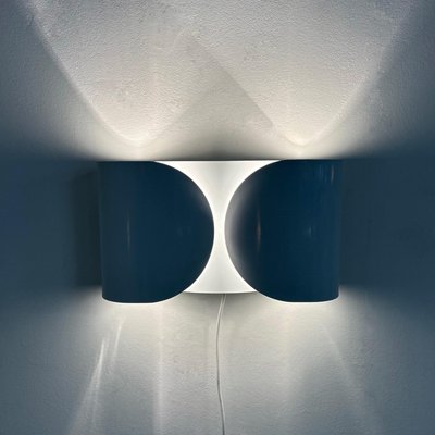 White Foglio Wall Lamp by Tobia Scarpa for Flos, 1980s-ZT-1812962