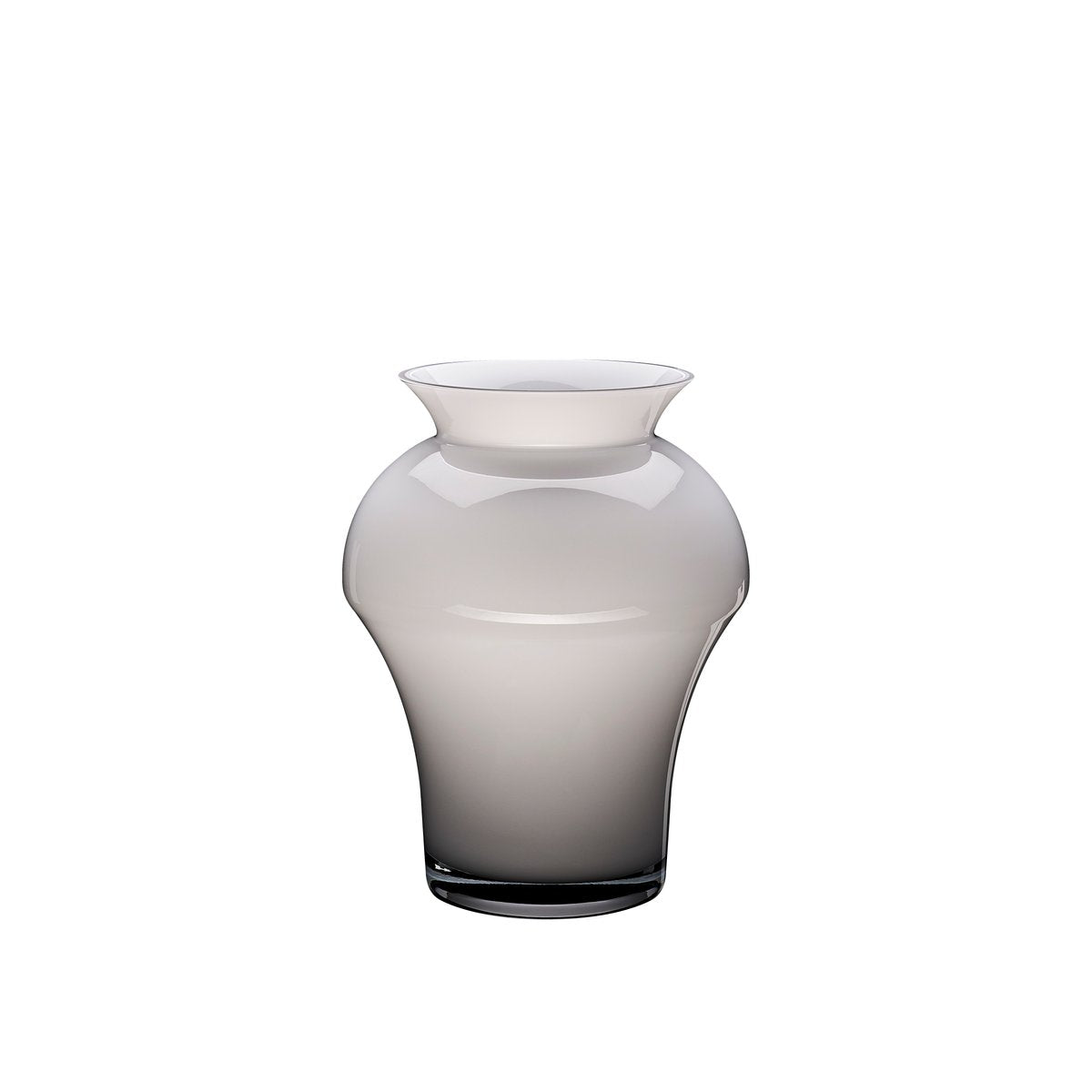 White Glanced King Vase by Artis Nimanis for an&angel