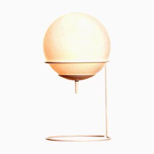 White Glass Table Lamp by Hala Zeist, 1970s-JE-954855