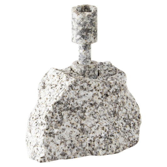 White Granite Abra Candelabra I by Studio Do