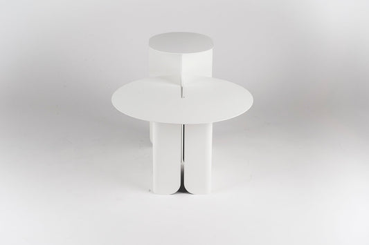 White HIP HOP Coffee Table by Lucio Curcio e Luca Binaglia for Formae