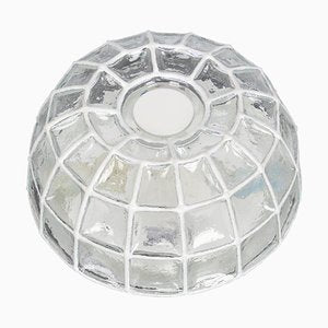 White Iron and Clear Glass Ceiling Lights from Limburg, Germany, 1960s-UGR-1085296