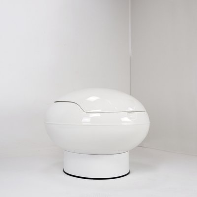 White Lacquered Egg Lounge Chair by Peter Ghyczy-NYF-2019045