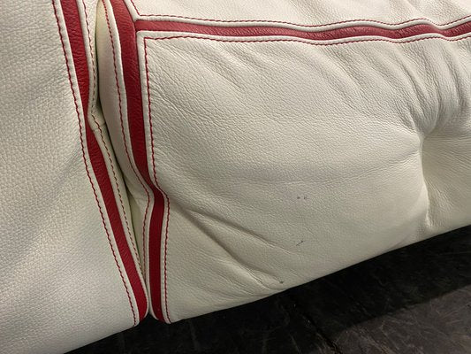 White Leather Sofa from Bretz Don Corleon-VGV-1319969