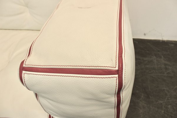 White Leather Sofa from Bretz Don Corleon-VGV-1319969