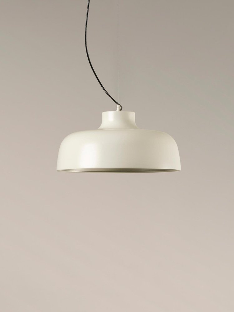 White M68 Pendant Lamp by Miguel Milá