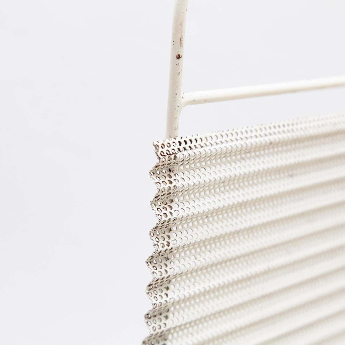 White Magazine Holder by Mathieu Matégot, 1950s-WM-1314347