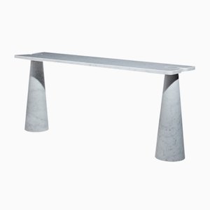 White Marble Eros Console Table by Angelo Mangiarotti for Skipper, 1990s-OHK-2020725