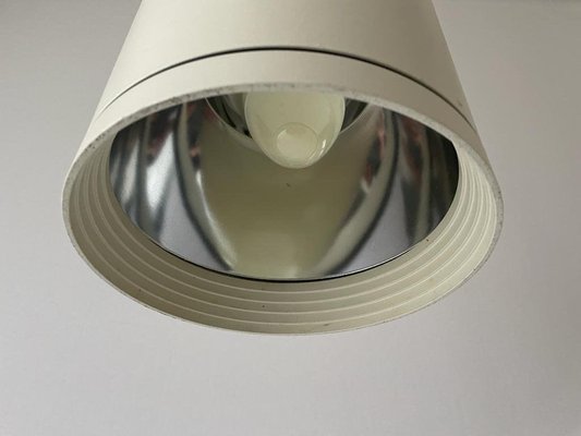 White Metal Adjustable Pendant Lamp from Bega, Germany, 1960s-RDS-1736594