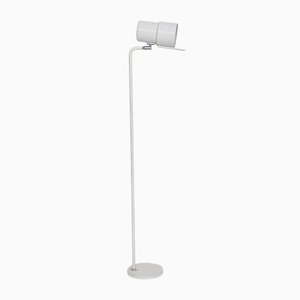 White Metal Floor Lamp, 1960s-ZO-973432