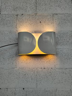 White Metal Foglio Wall Lamp attributed to Afra and Tobia Scarpa for Flos, 1970s-RNN-1905665