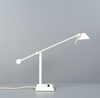 White Metal Modell 7682-151 Swivel Desk Lamp from Hillebrand, 1980s-VLO-1245354