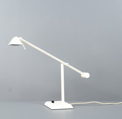 White Metal Modell 7682-151 Swivel Desk Lamp from Hillebrand, 1980s-VLO-1245354