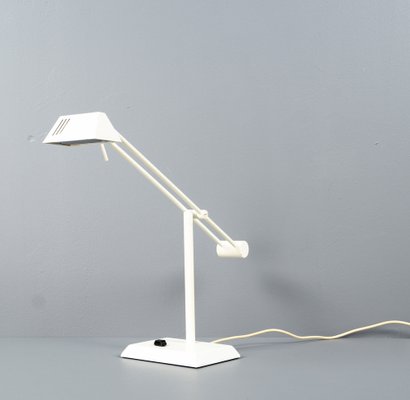 White Metal Modell 7682-151 Swivel Desk Lamp from Hillebrand, 1980s-VLO-1245354