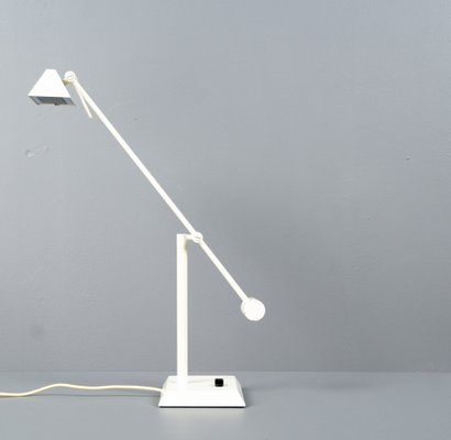 White Metal Modell 7682-151 Swivel Desk Lamp from Hillebrand, 1980s-VLO-1245354