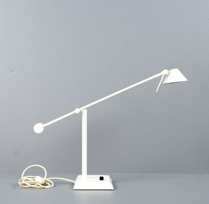 White Metal Modell 7682-151 Swivel Desk Lamp from Hillebrand, 1980s-VLO-1245354