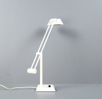 White Metal Modell 7682-151 Swivel Desk Lamp from Hillebrand, 1980s-VLO-1245354