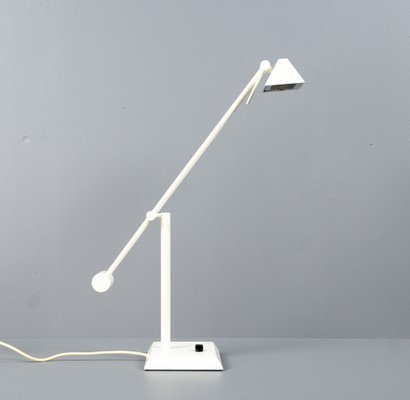 White Metal Modell 7682-151 Swivel Desk Lamp from Hillebrand, 1980s-VLO-1245354