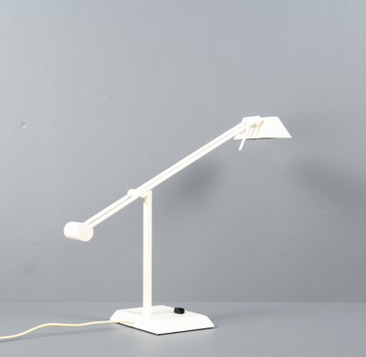 White Metal Modell 7682-151 Swivel Desk Lamp from Hillebrand, 1980s-VLO-1245354