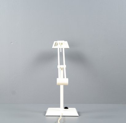 White Metal Modell 7682-151 Swivel Desk Lamp from Hillebrand, 1980s-VLO-1245354